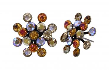 Amber - Magic Fireball Studs
